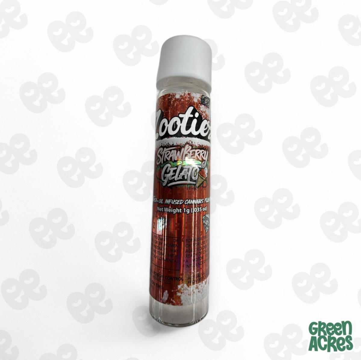 Zooties: Strawberry Gelato 1G Infused Pre-Roll