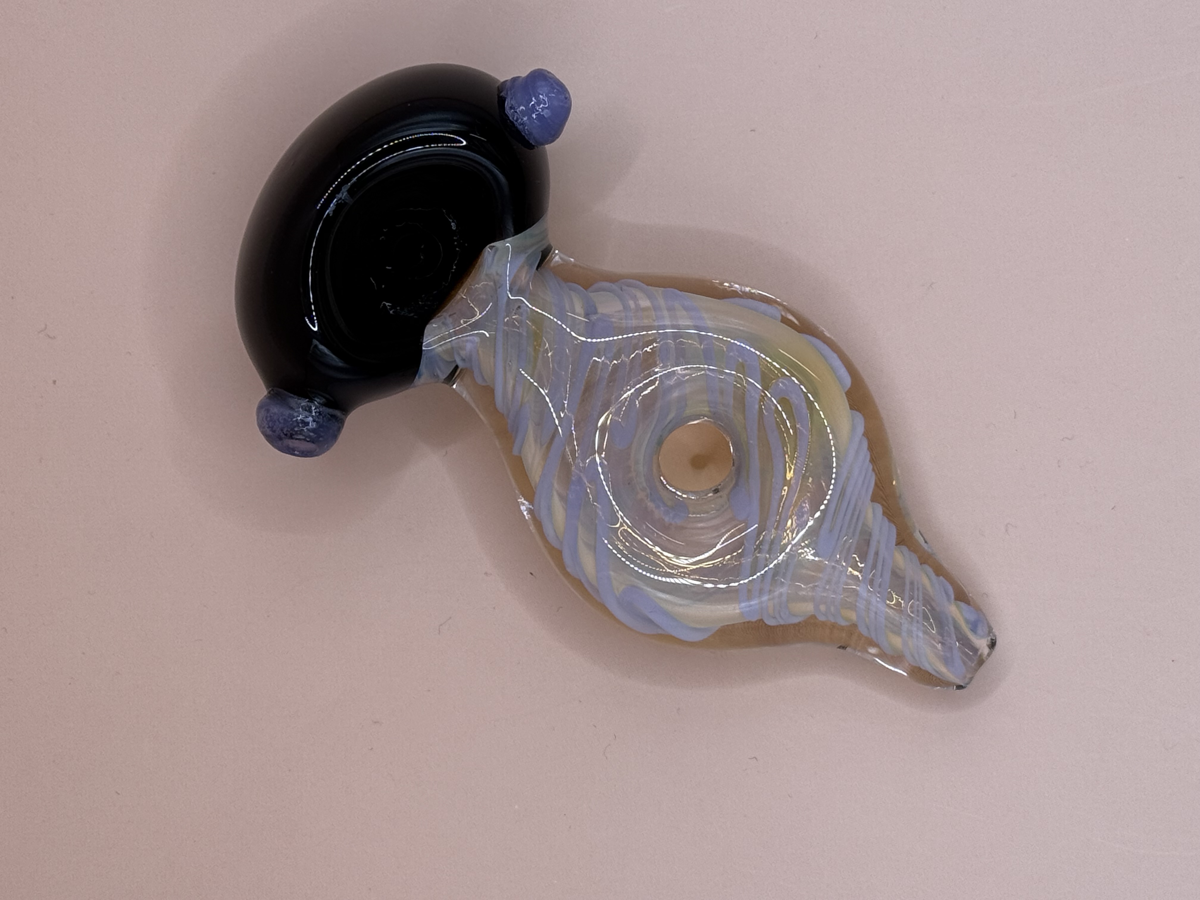 The "Siddy-Static" Glass Pipe