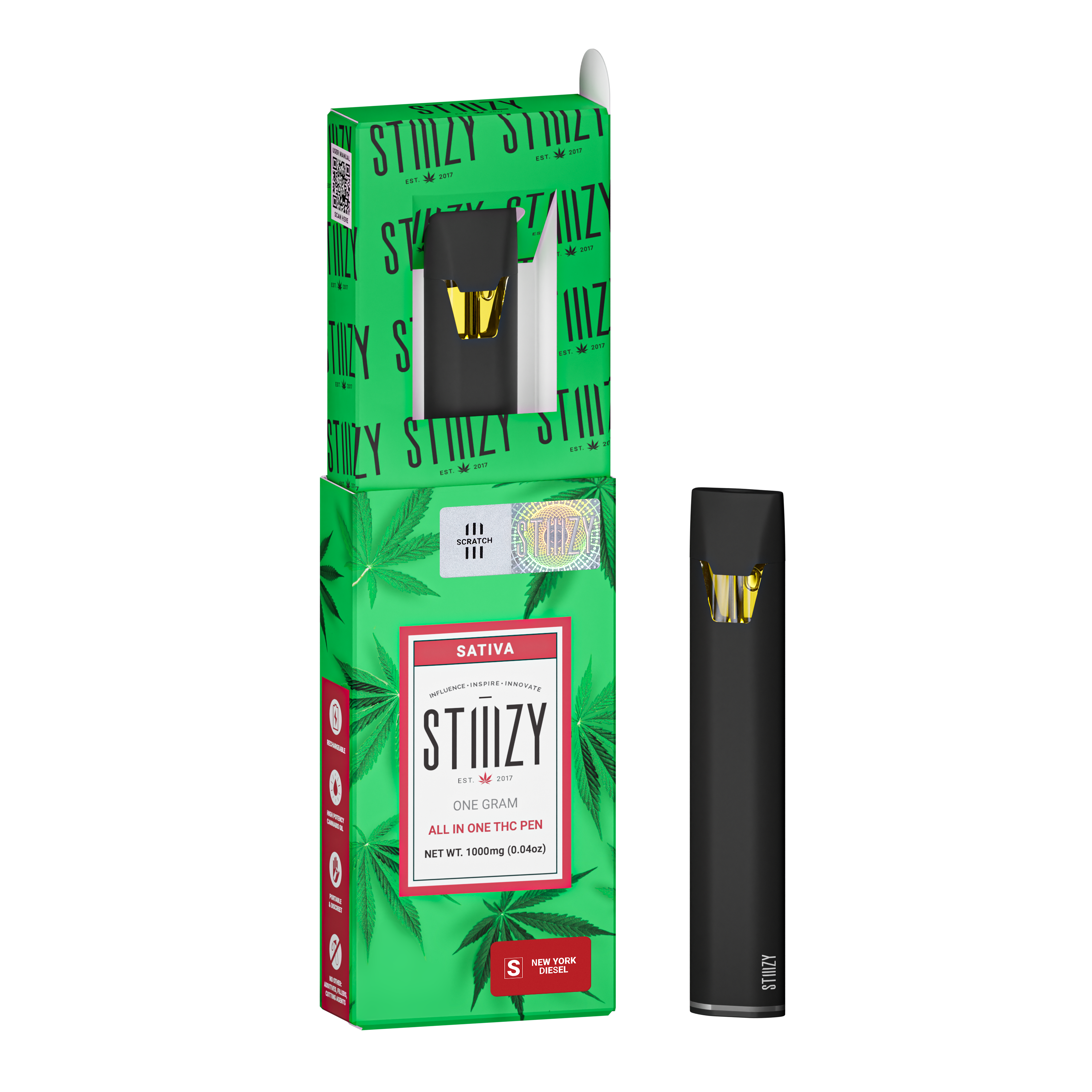 Stiiizy | NY Diesel | Disposable Vape | 1g