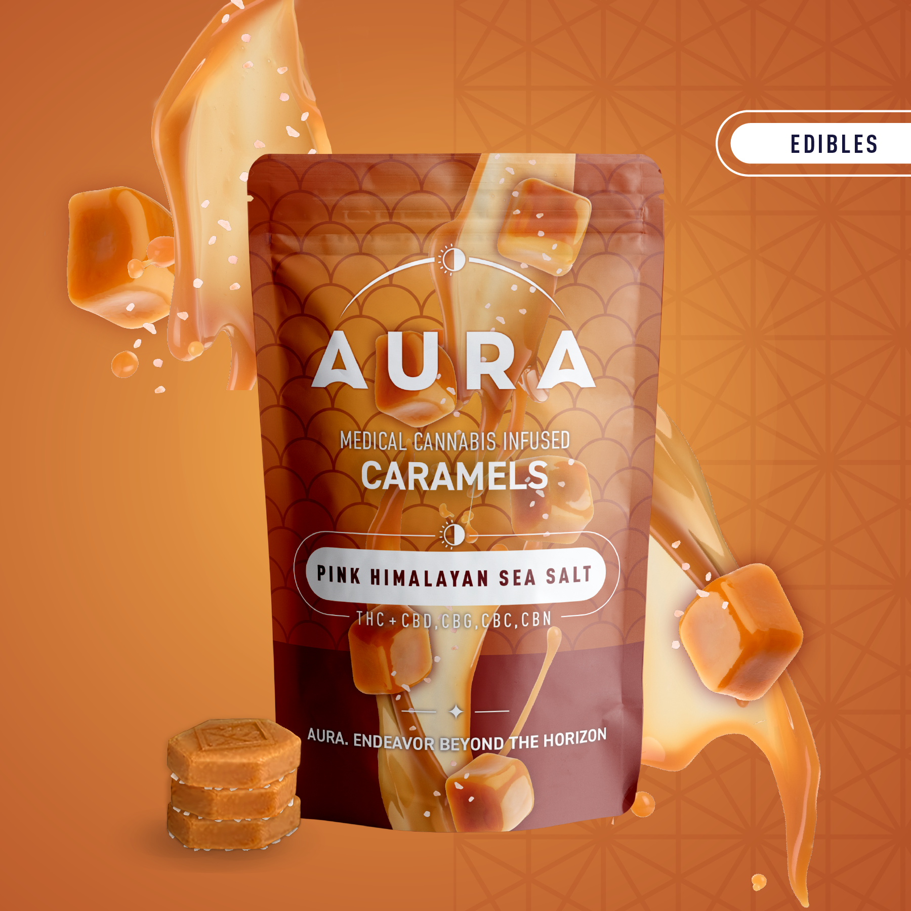 Pink Himalayan Salt Caramels
