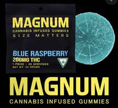Magnum: Blue Raspberry 200MG Gummies
