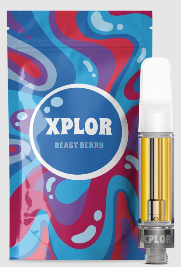 XPLOR - Beast Berry 510 Thread Cartridge - Hybrid - 1g