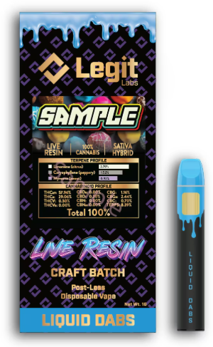 Pop Rockz Live Resin Disposable