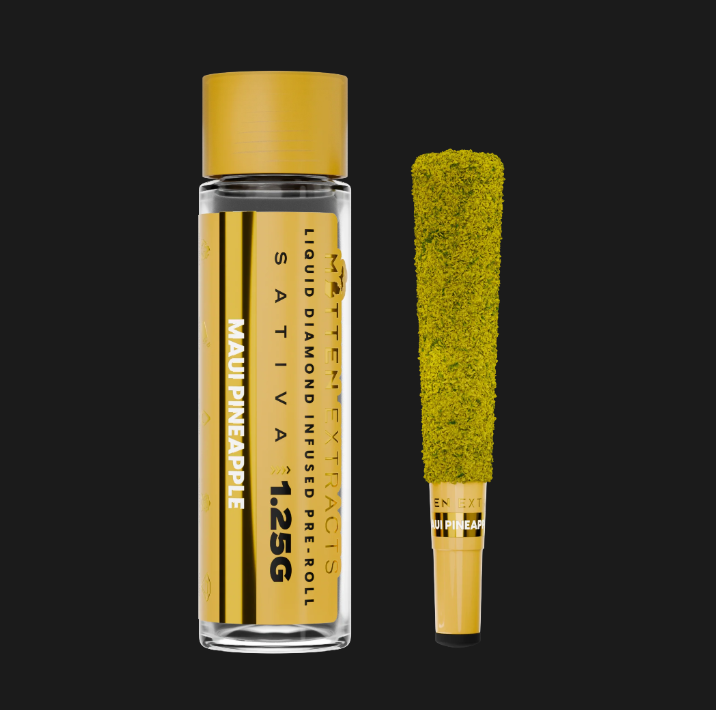Mitten Extracts - Maui Pineapple - 1.25g Infused Preroll