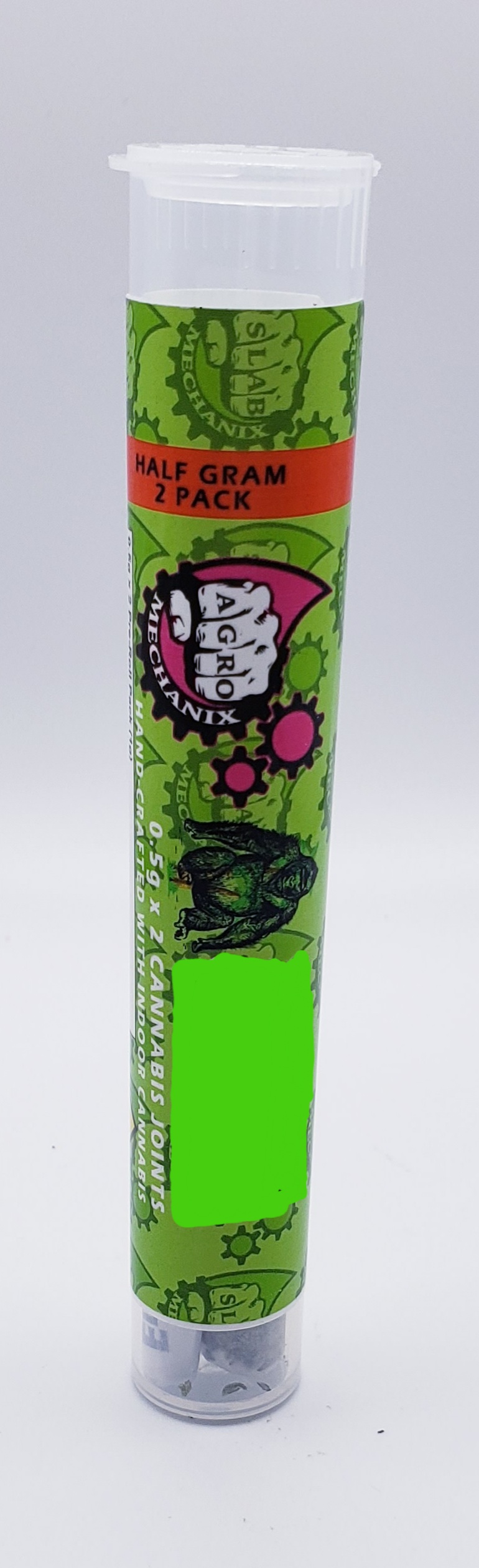 Gummy Bears 0.5g x 2 Preroll Pack Agro Mechanix