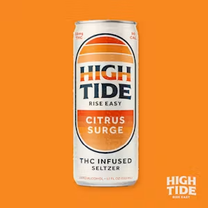 High Tide - Citrus Surge - 5mg/12oz - THC Infused Seltzer