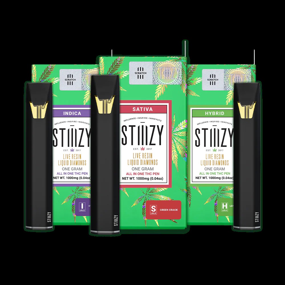 STIIIZY | PURPLE HAZE | LIVE RESIN LIQUID DIAMONDS ALL-IN-ONE | 1G