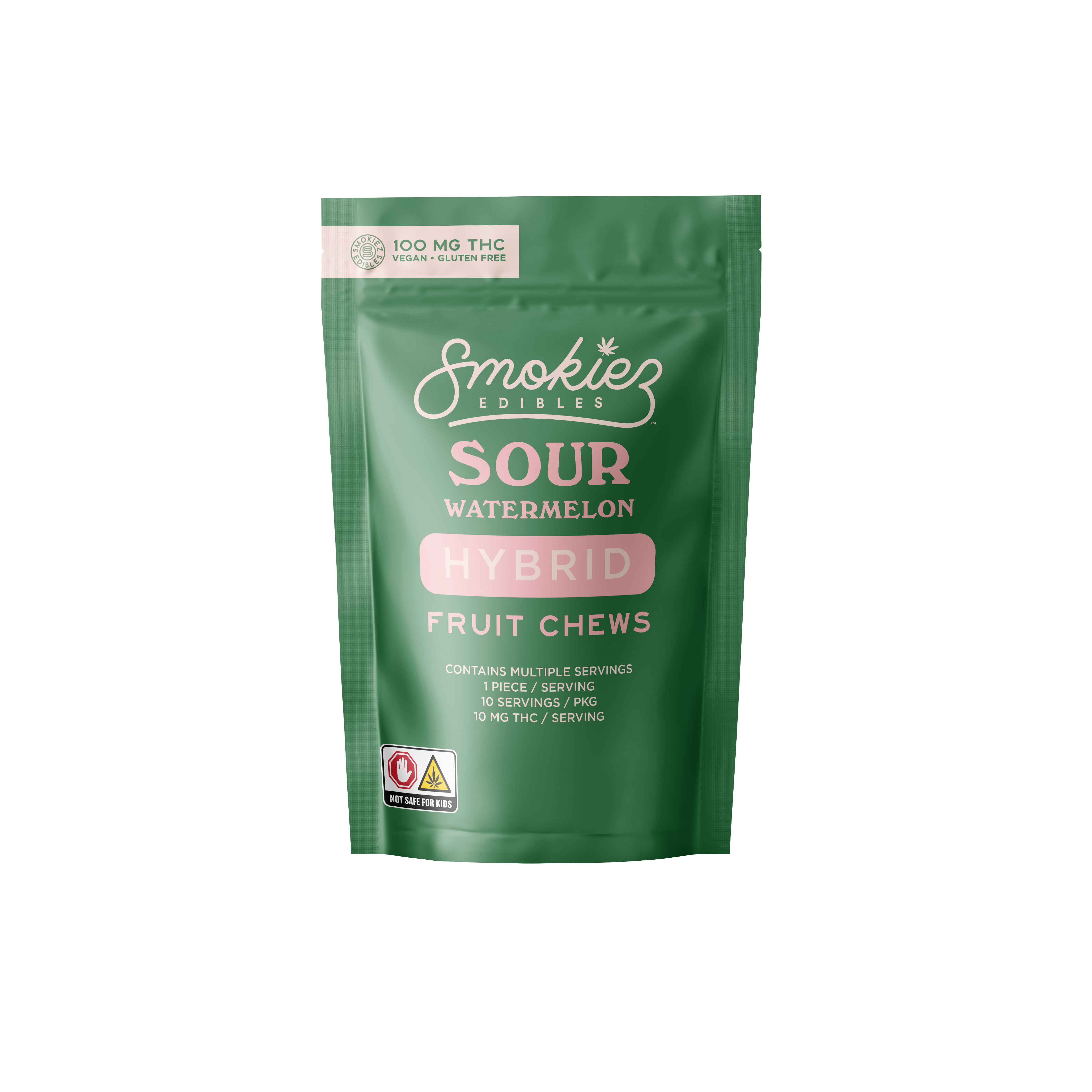 10pk/100mg- Sour Watermelon