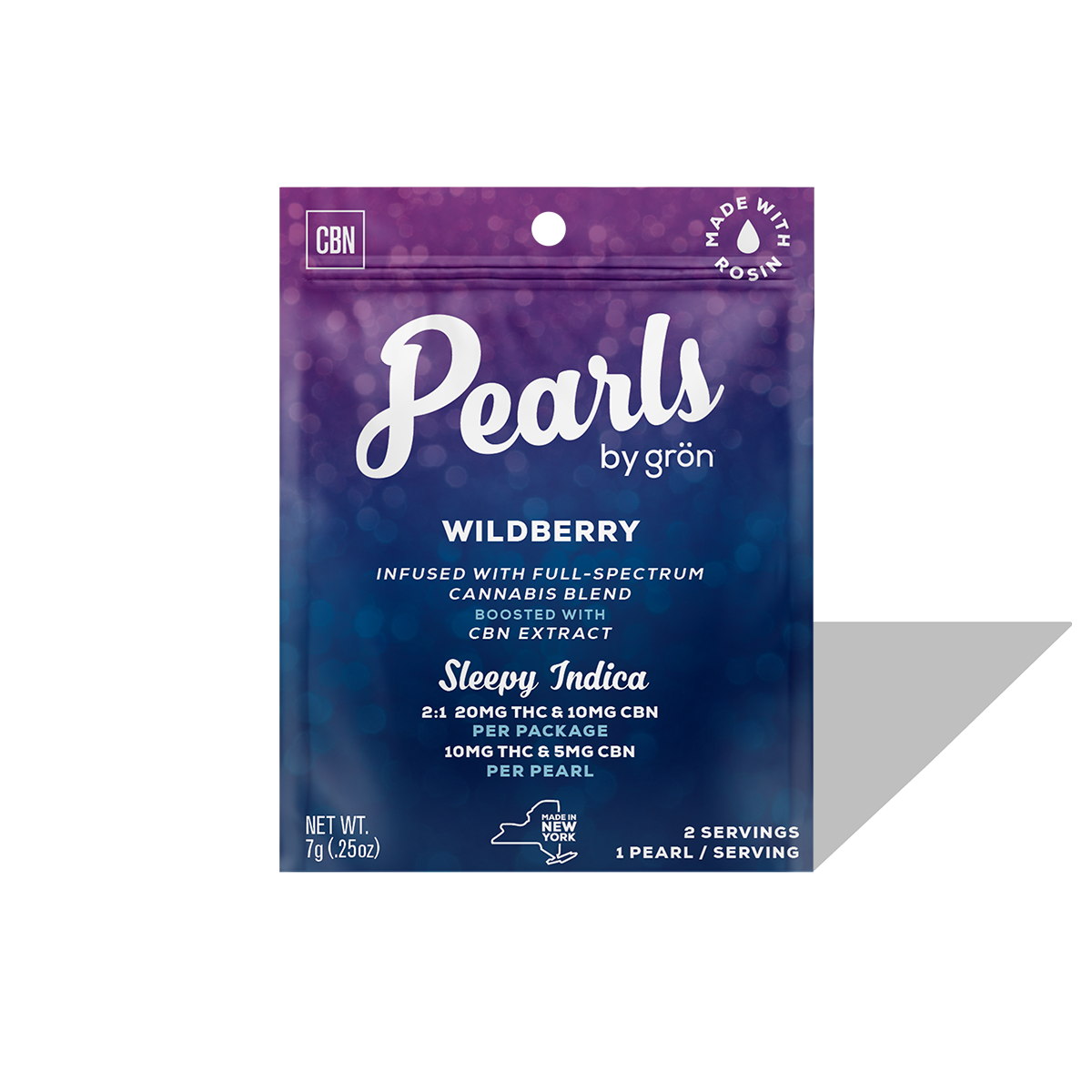 2:1 Wildberry Pearls 2-Pack - THC/CBN - Indica