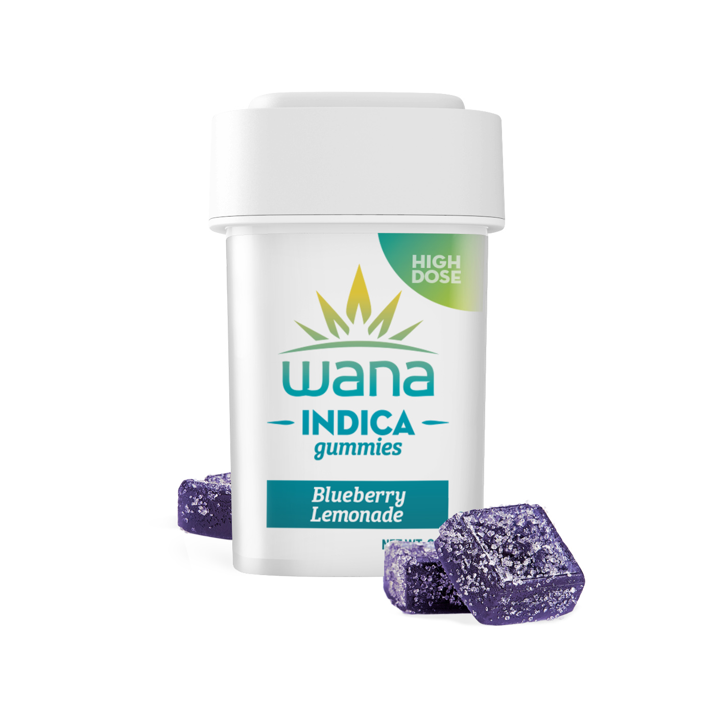 Wana | 1000mg | Blueberry Lemonade | 10pk