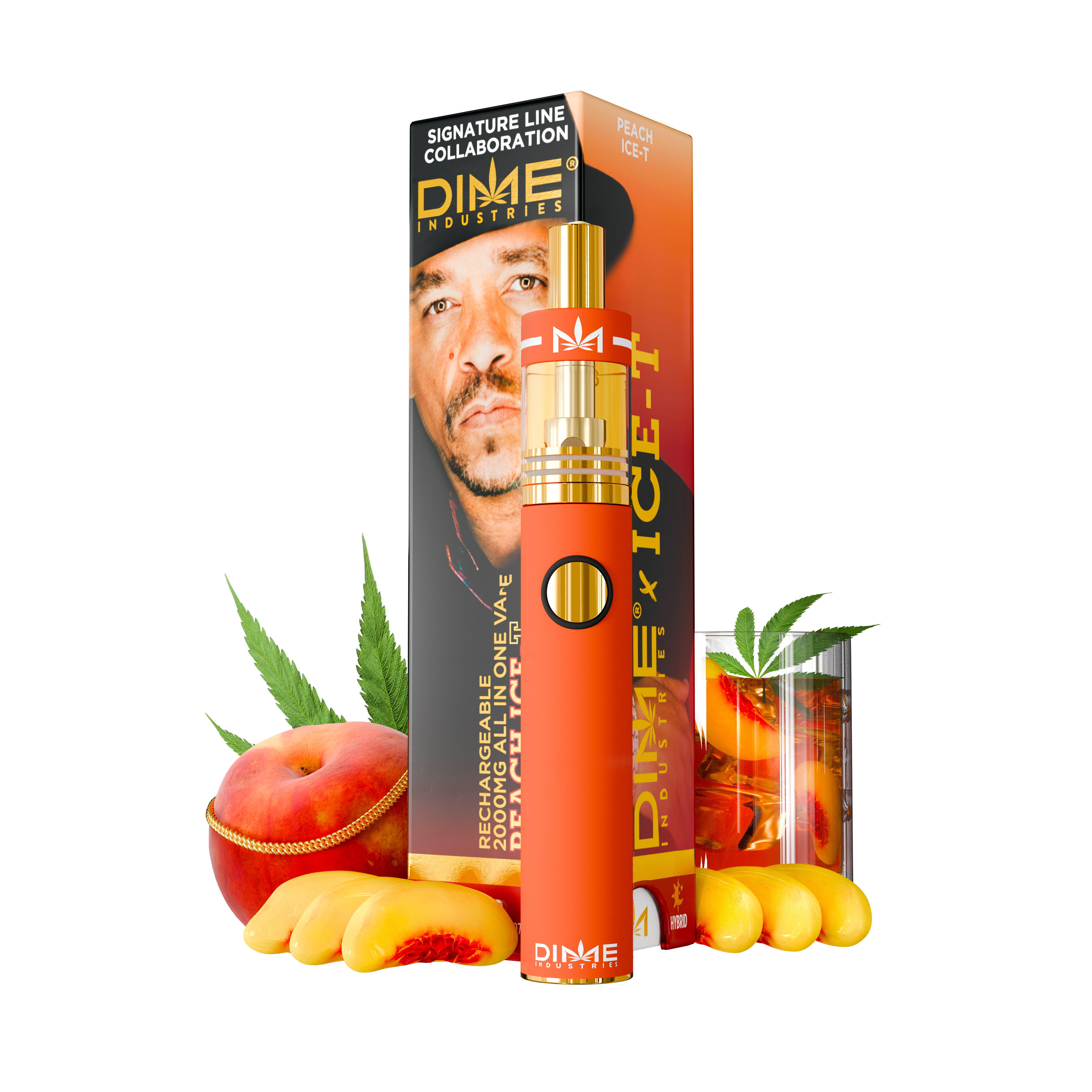 Peach Ice-T | DIME | Disposable Vape