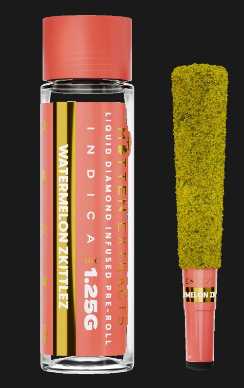 Mitten Extracts 1.25 Infused Pre Roll - Watermelon Zkittles