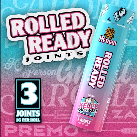 HYMAN - Rolled n' Ready 3pk - Kelly Kapowski