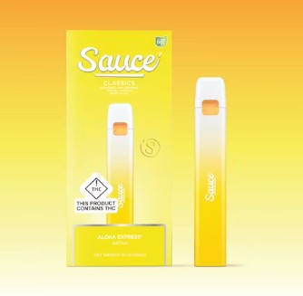 Sauce | Aloha Express | 1g Dist AIO [Sativa-Hybrid]