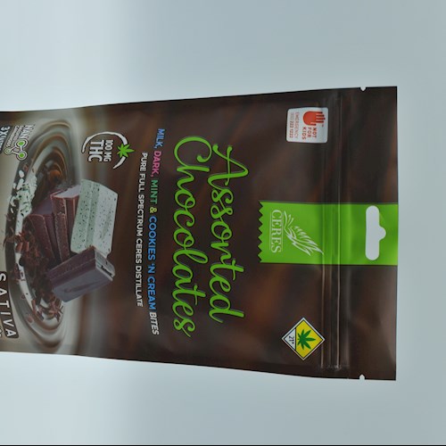 Assorted Chocolate Sativa Bites 10-Pack | 200mg