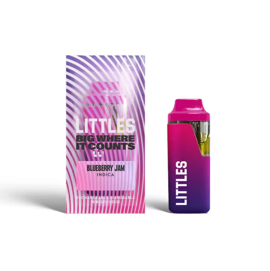 Littles | Blueberry Jam | 1ml Vape Live Resin Disposable