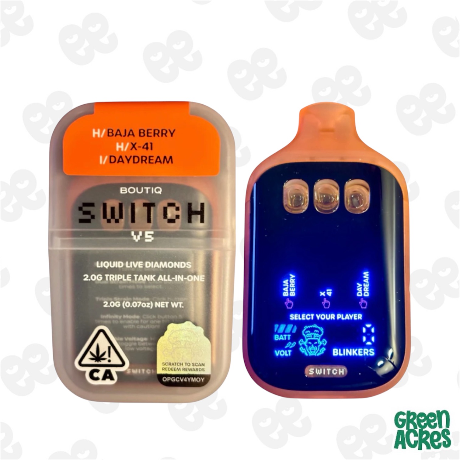 Boutiq: Baja Berry X X-41 X Daydream 2G Switch Disposable