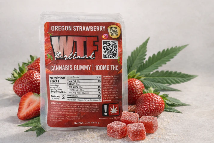 WTF Portland | Oregon Strawberry | 100MG |