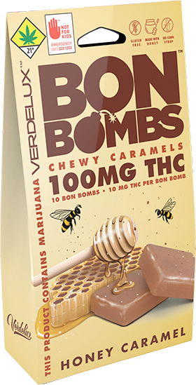 BON BOMBS - Honey Caramels 10x 10mg