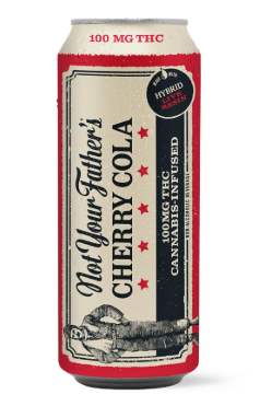 Not Your Father's Cherry Cola 16OZ Soda 100MG