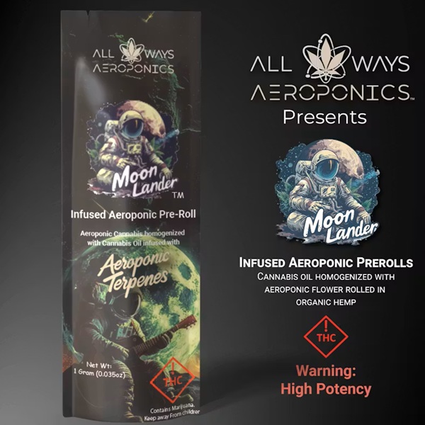 Moon Lander Infused Preroll - Lemon Cherry Gelato (I)
