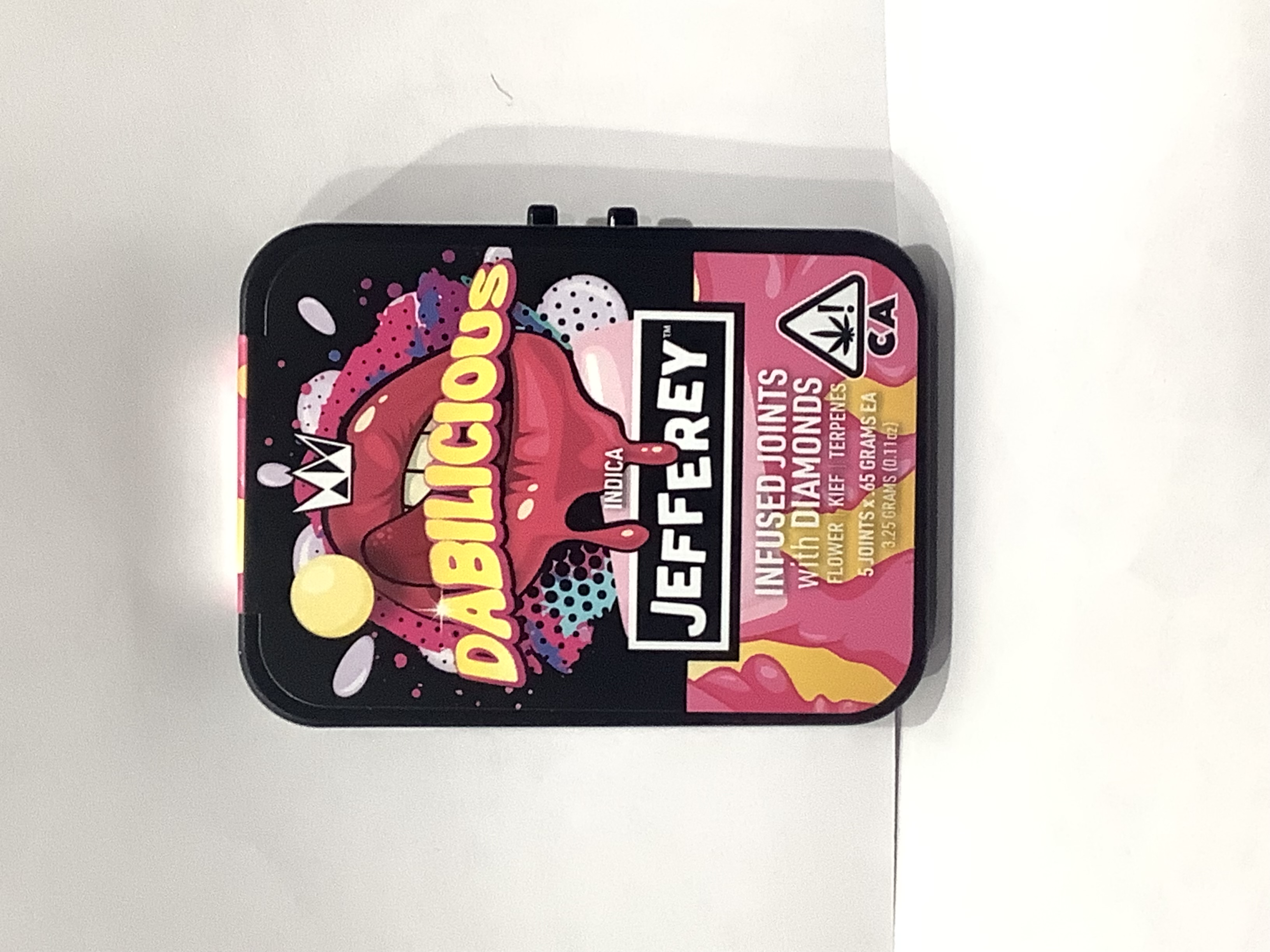 INFUSED PREROLL - 5 PACK - (JEFFEREY) - 3.25G - HYBRID - DABILICIOUS