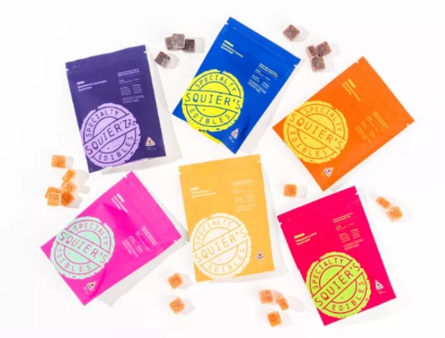 Squier's White Peach and Apricot Active Blend 100mg Gummies
