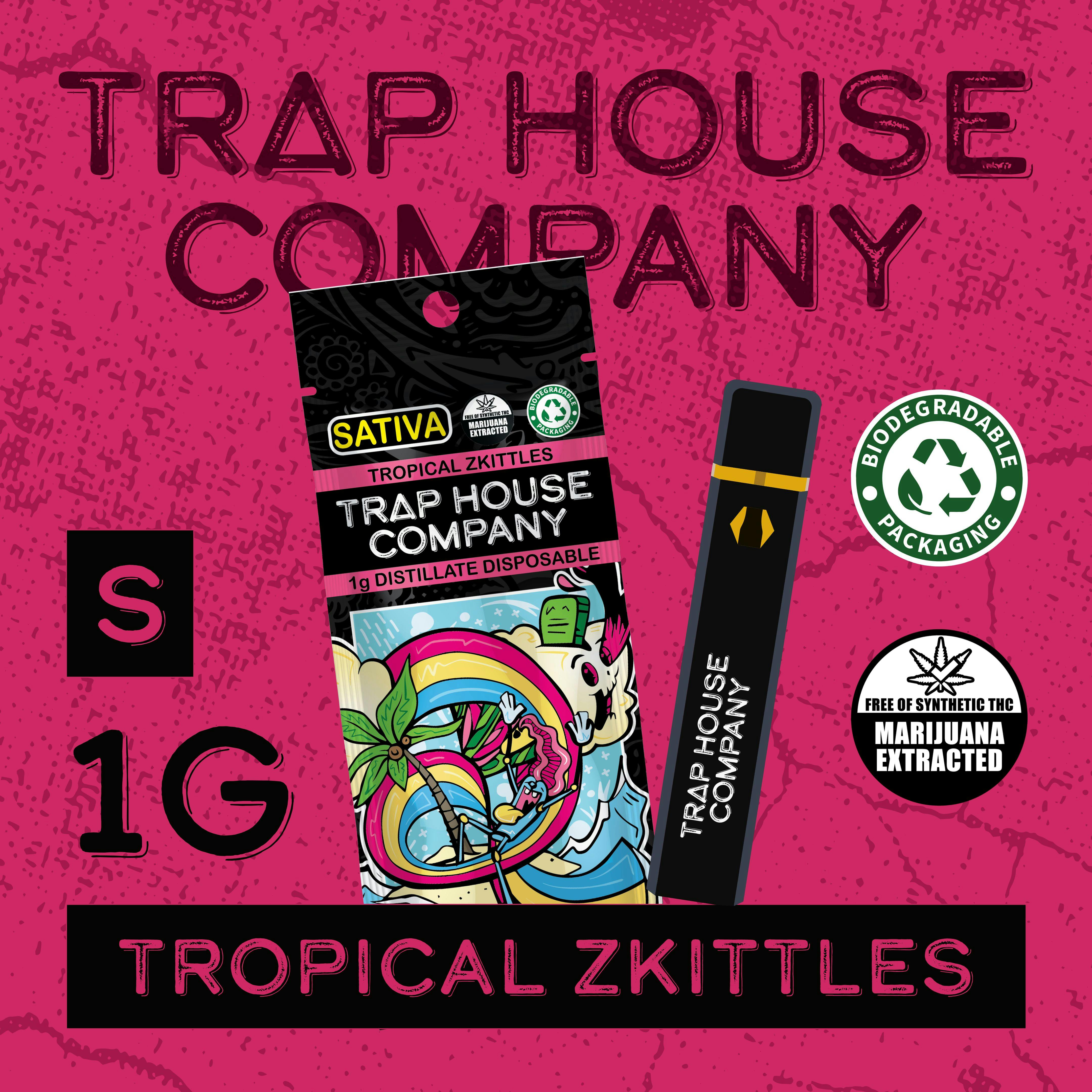Trap House Disposable Tropical Zkittlez