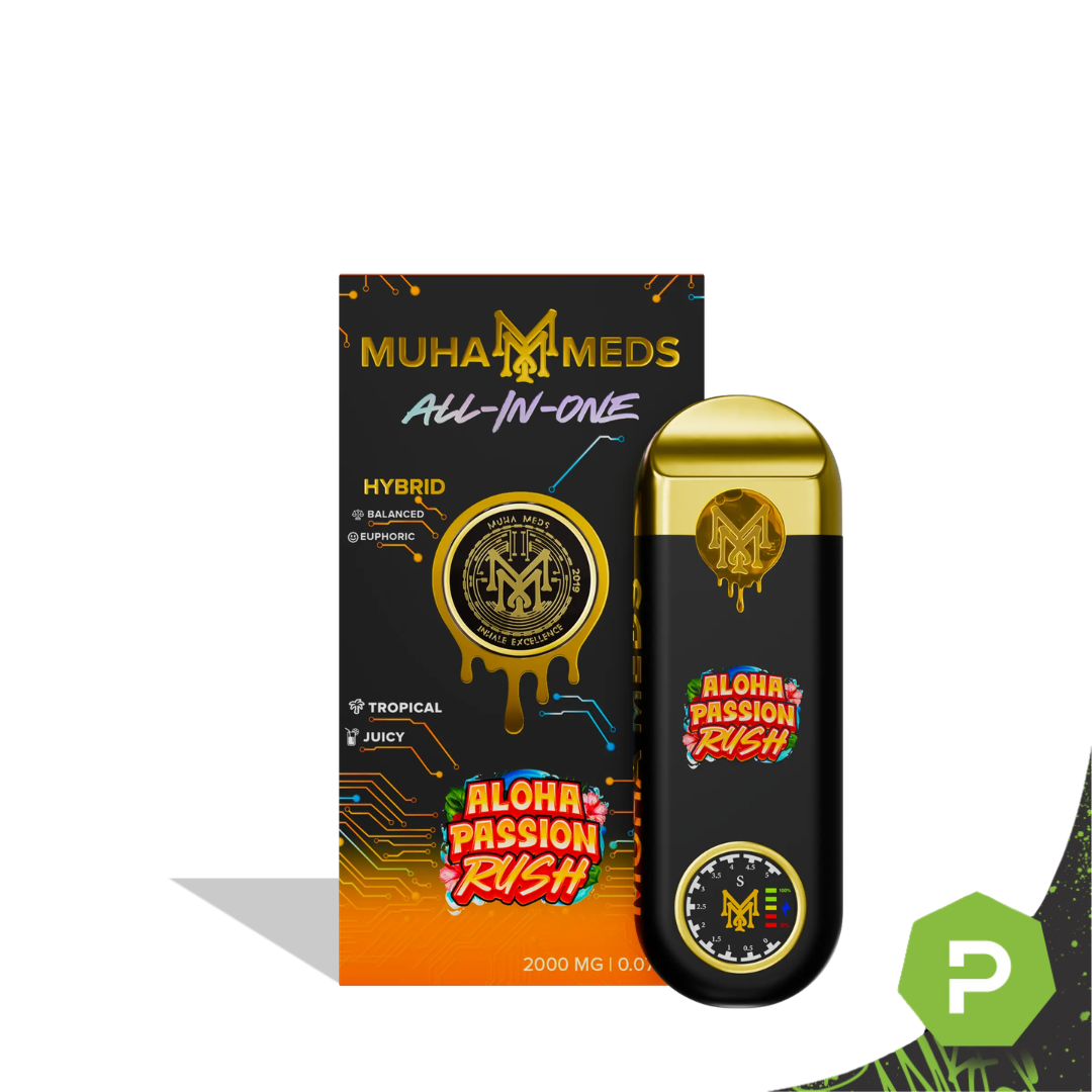 Muha Meds | 2g Disposable (3rd Gen) | Aloha Passion Rush