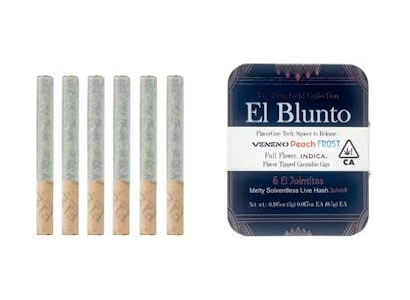 Veneno Peach Frost | Flavor Core | Diamond Infused Multi-Pack | 6pk of 0.5g