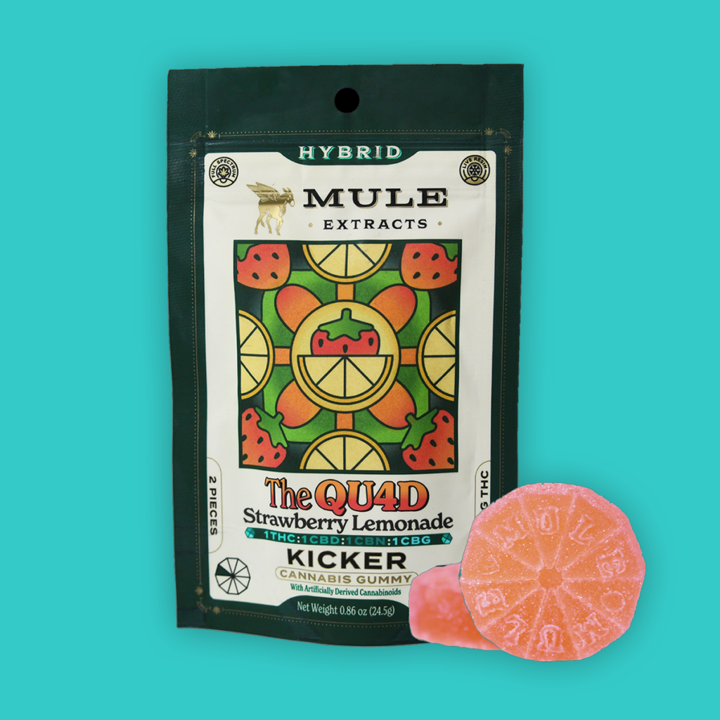 Strawberry Lemonade: 10 pack: 1THC: 1CBD: 1CBG: 1CBN