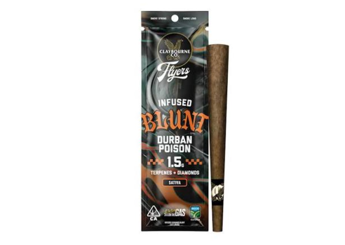 Claybourne Co Flyers | Durban Poison | Infused Blunt