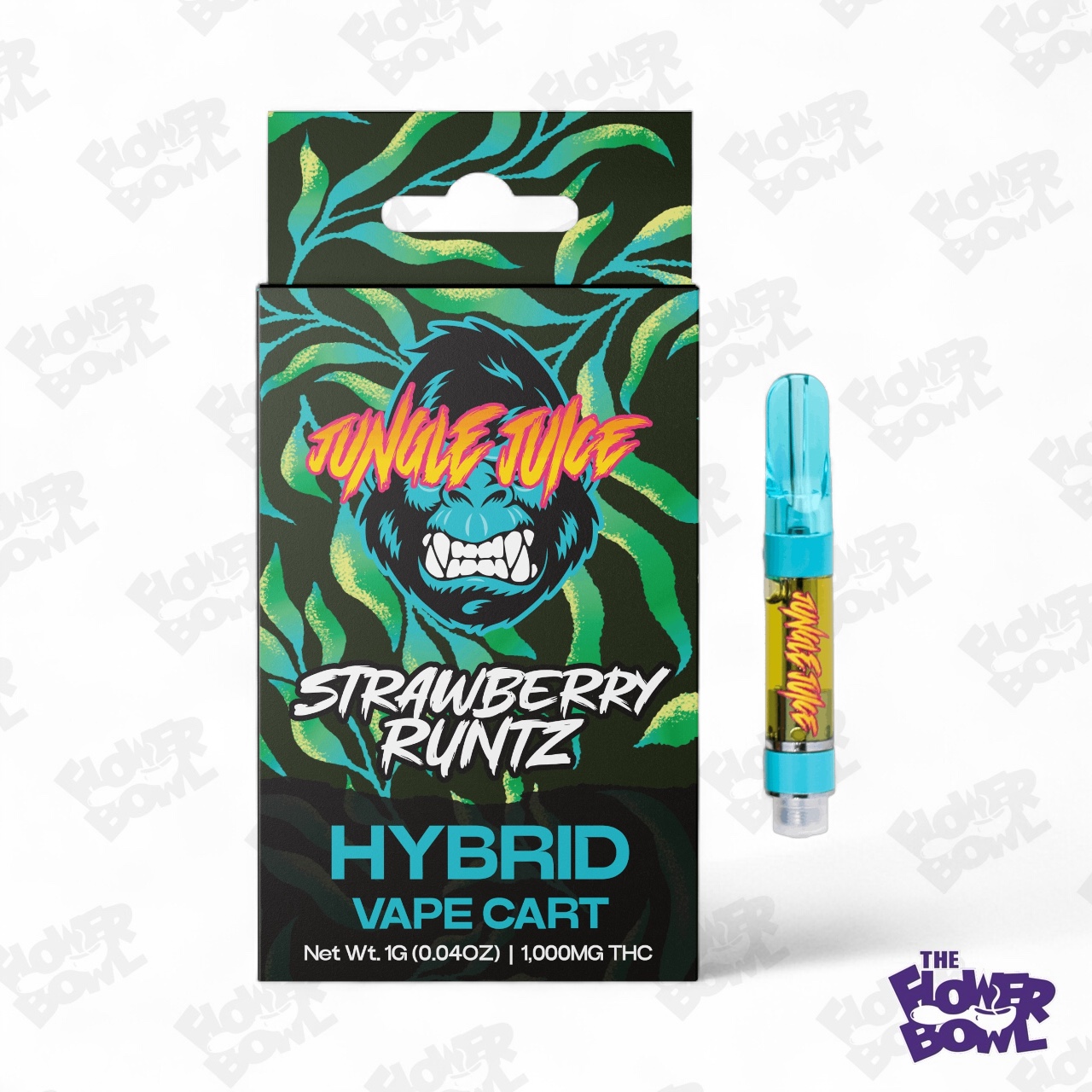 Jungle Juice: Strawberry Runtz (H) 1G Cart
