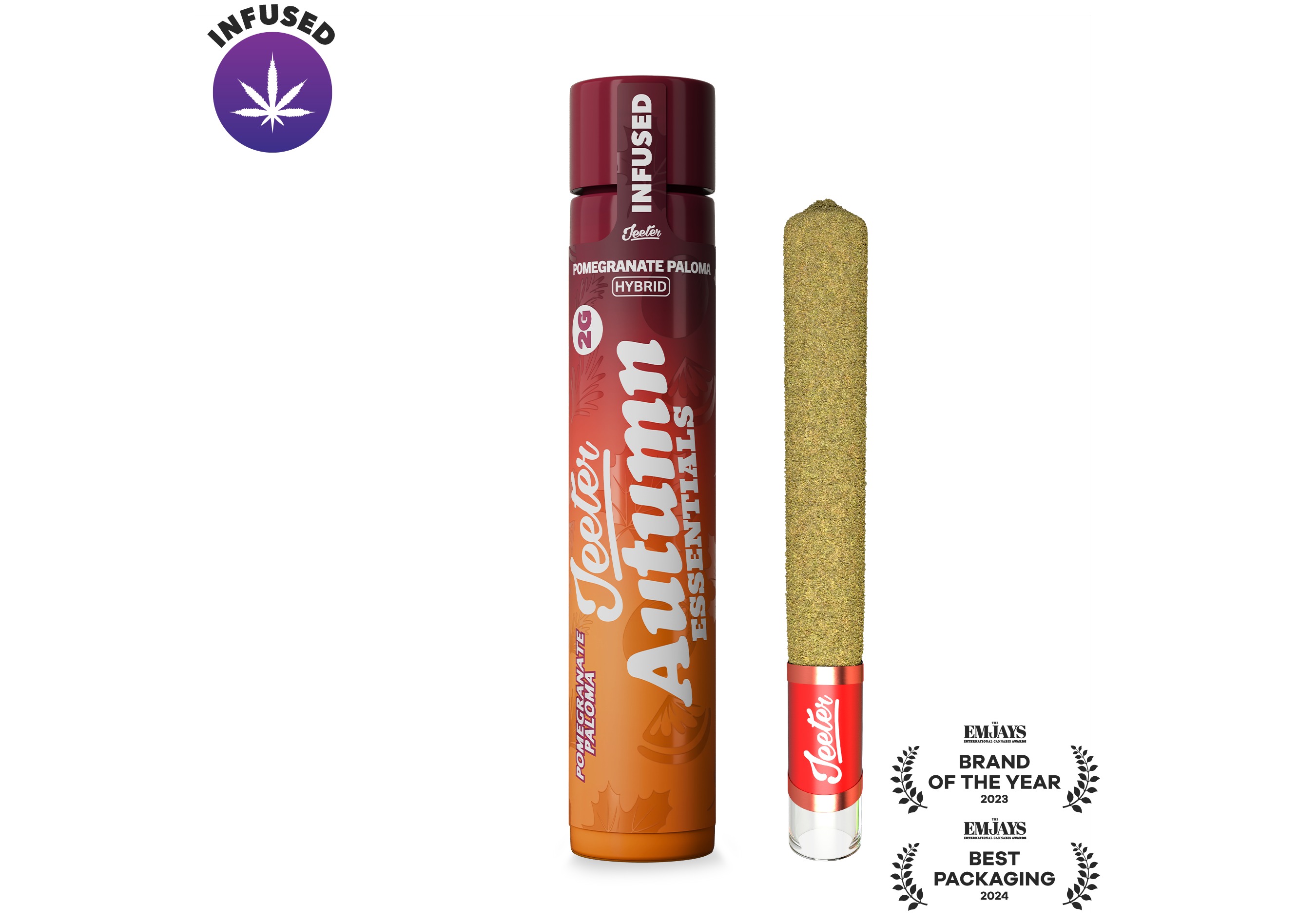 Pomegranate Paloma | Infused XL Pre-Roll | 2g