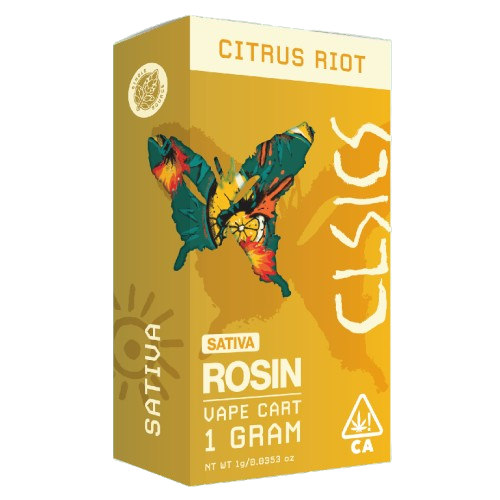 CLSICS | Citrus Riot Live Rosin Cartridge | 1g