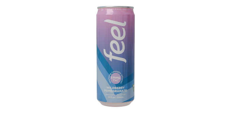 Pomegranate Thc/ 30mg Caffeine Seltzer