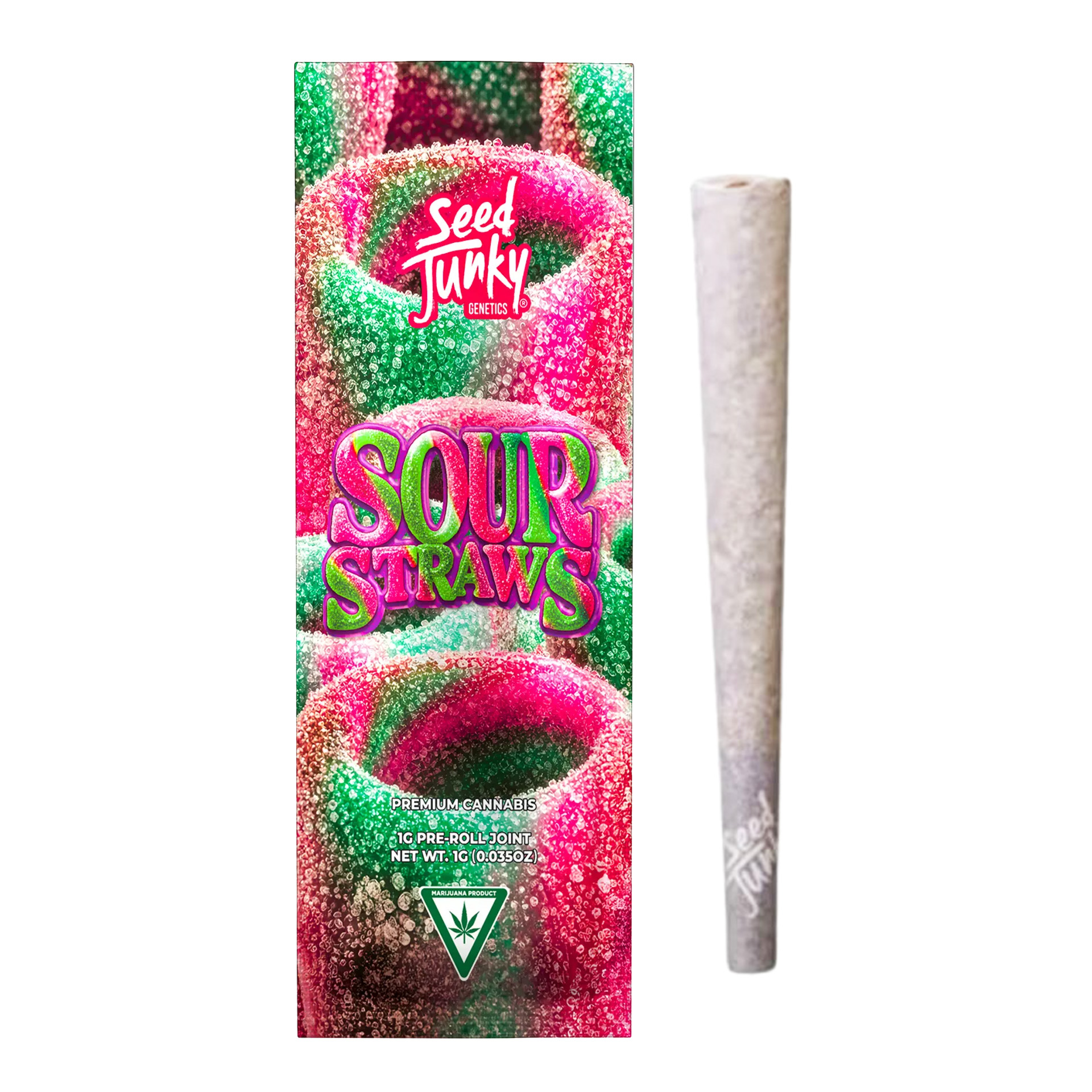Seed Junky | 1g Preroll | Sour Straws