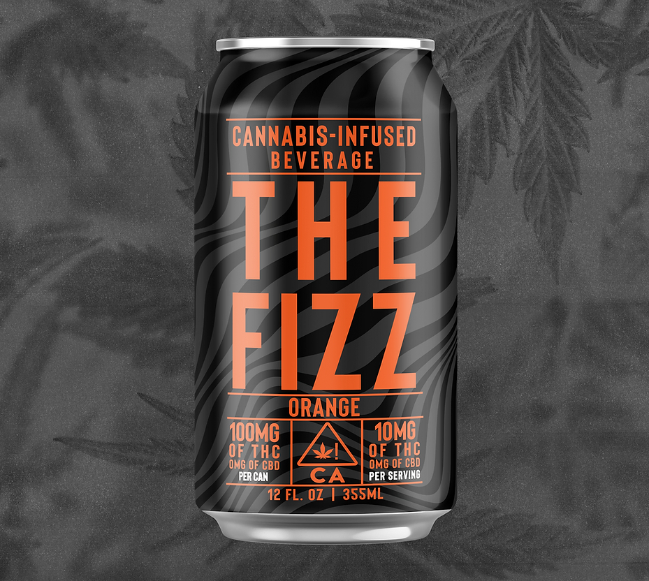 Orange 100mg Beverage