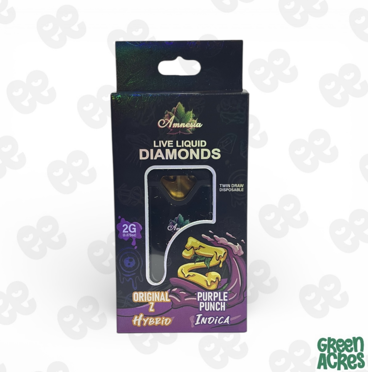 Amnesia: Original Z x Purple Punch 2G Liquid Diamond Switch Disposable
