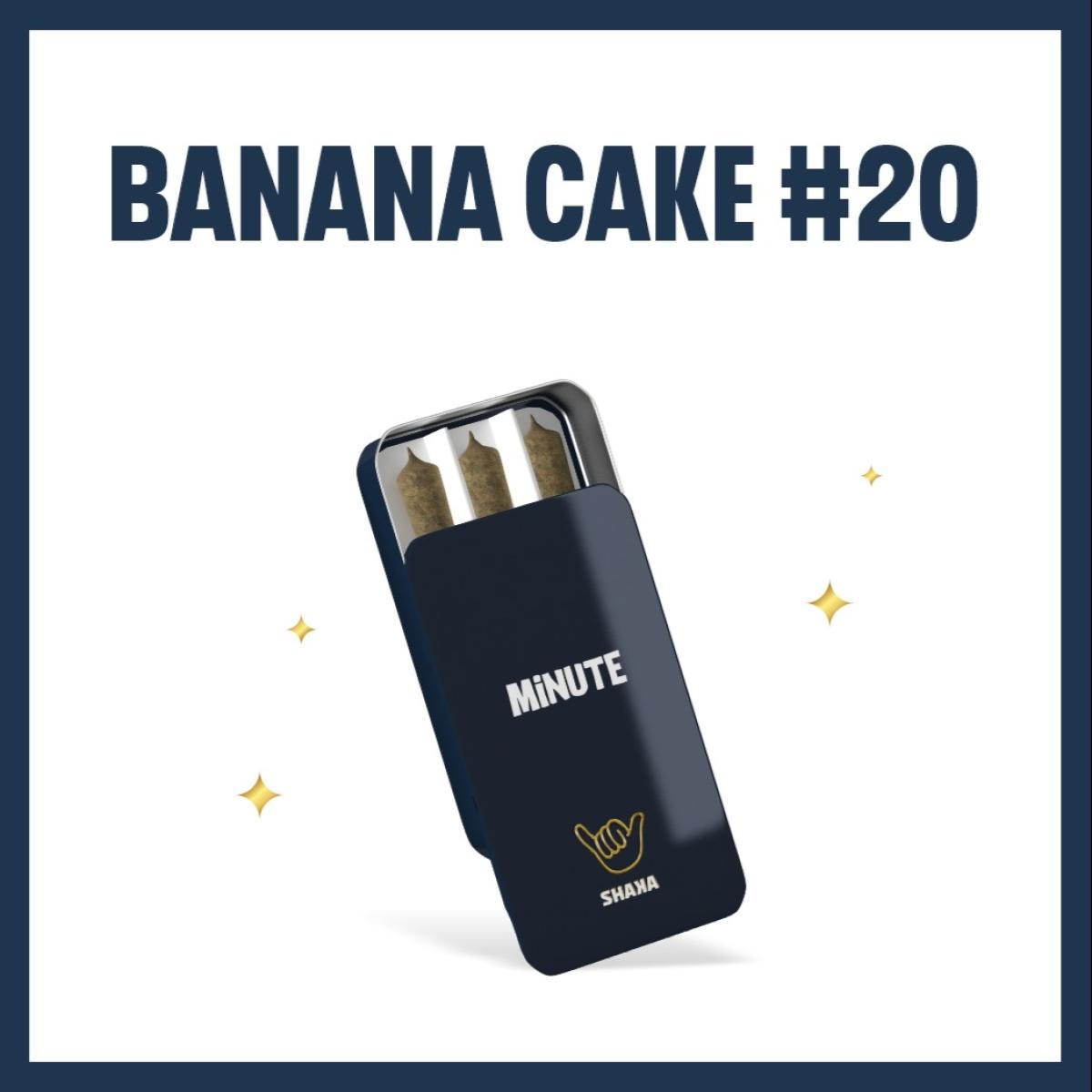 Shaka - Banana Cake #20 - 3g/3pk - Prerolls