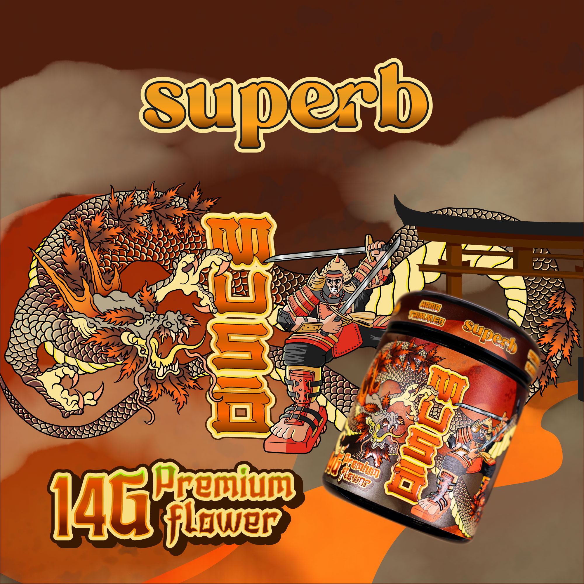 Superb | Muso | 14g Pre-Pack Jar