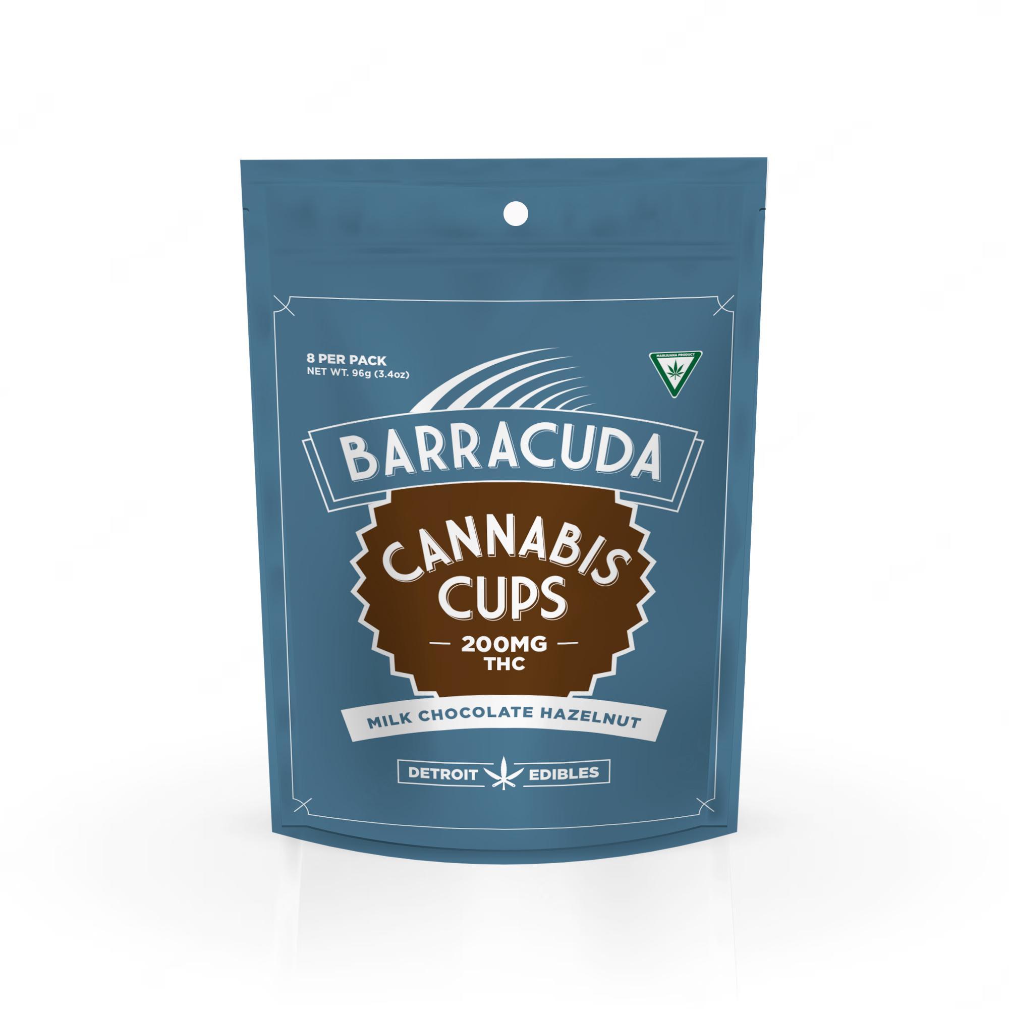 Hazelnut Cups 200mg (8x25mg)