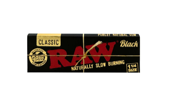 Raw Classic Black 1 1/4