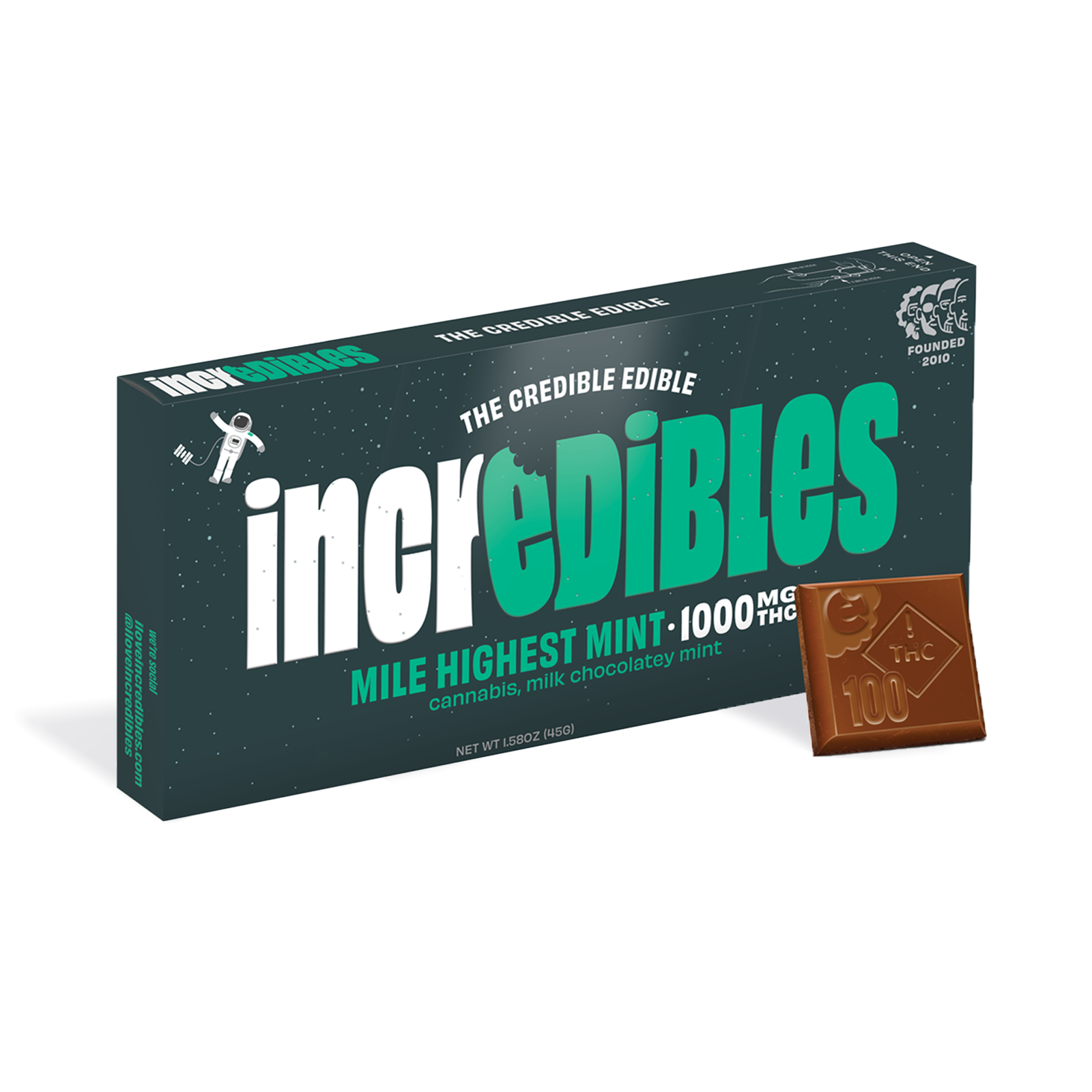 Mile Highest Mint Medical Bar | 1000mg