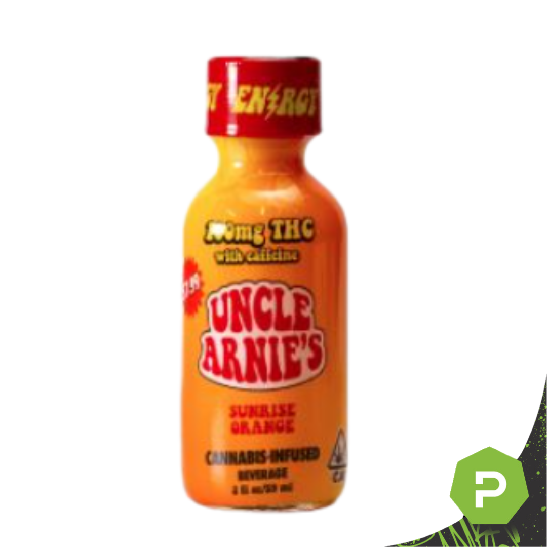 Uncle Arnie's | 200mg Syrup | Sunrise Orange + 150mg Caffeine