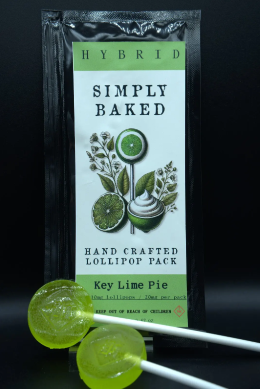 Key Lime Pie Rosin Infused Loillipop   | 2pk x 10mg