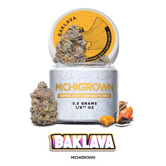 Michigrown Baklava Flower