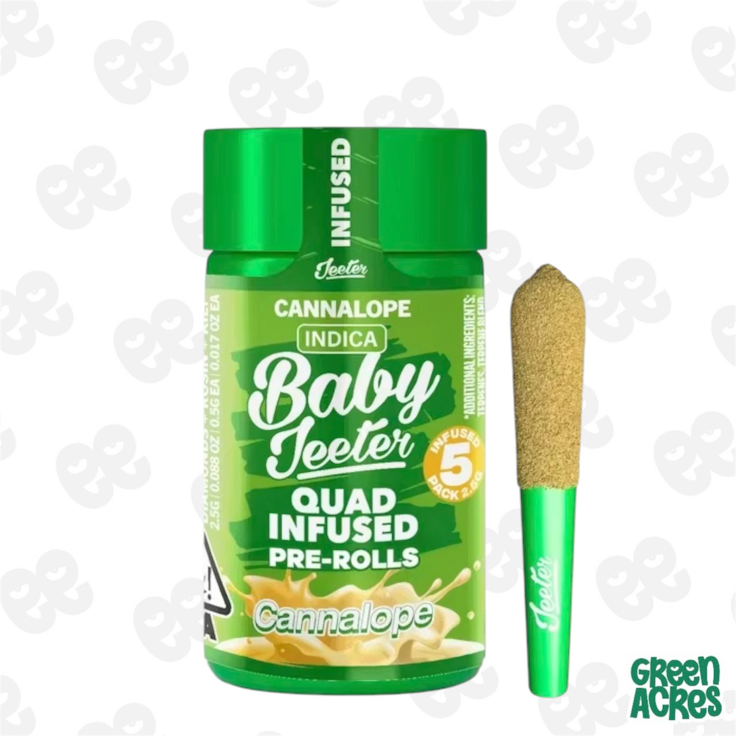 Cannalope Baby Jeeter Infused Pre-Roll 5-pack | 2.5g