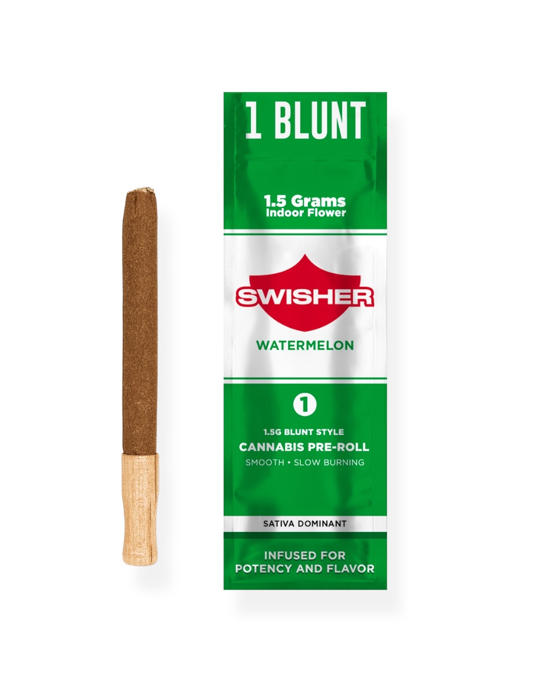 Swisher - 1.5g Infused Preroll - Watermelon