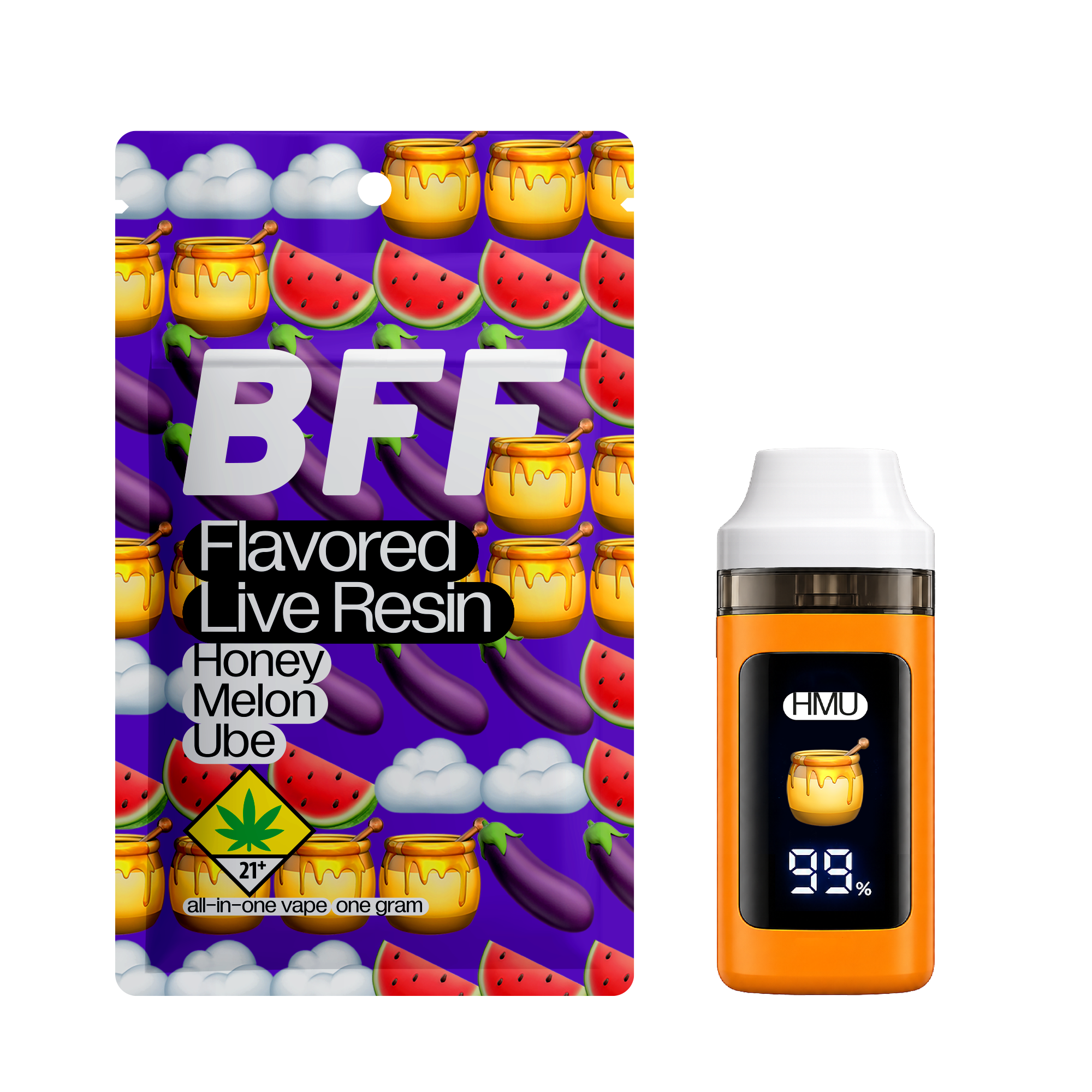 BAE - HMU - Honey Melon Ube | Flavored Live Resin | 1g | DOH